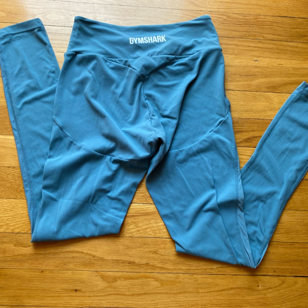 Blue Gymshark Leggings, Size Small